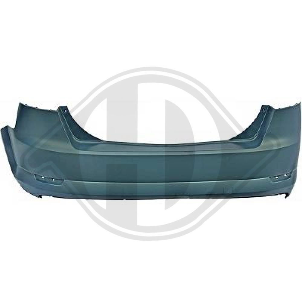 Diederichs Stoßfänger hinten  1428255