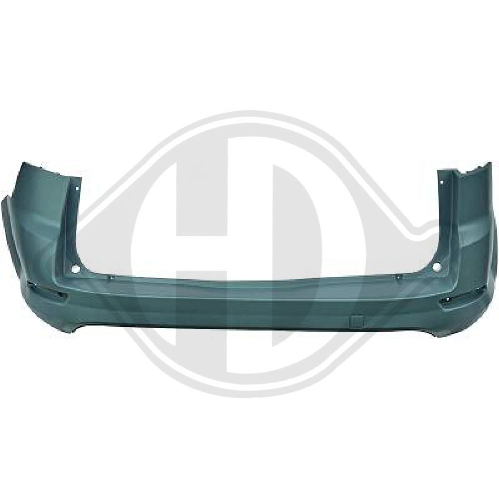 Stoßfänger hinten Diederichs 1428755