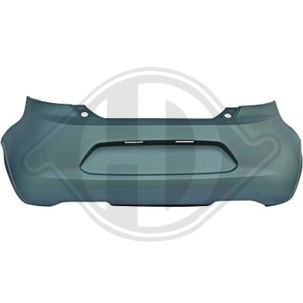 Diederichs Stoßfänger hinten  1461055