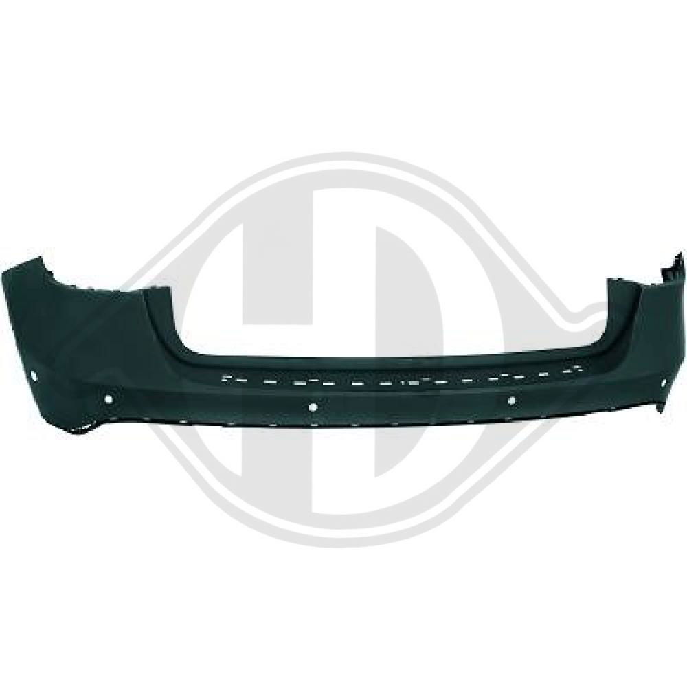 Stoßfänger hinten Diederichs 1641058