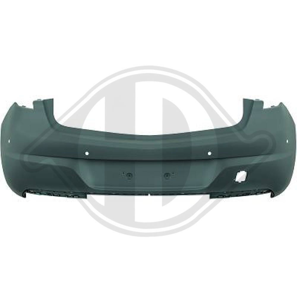 Diederichs Stoßfänger hinten  1808056