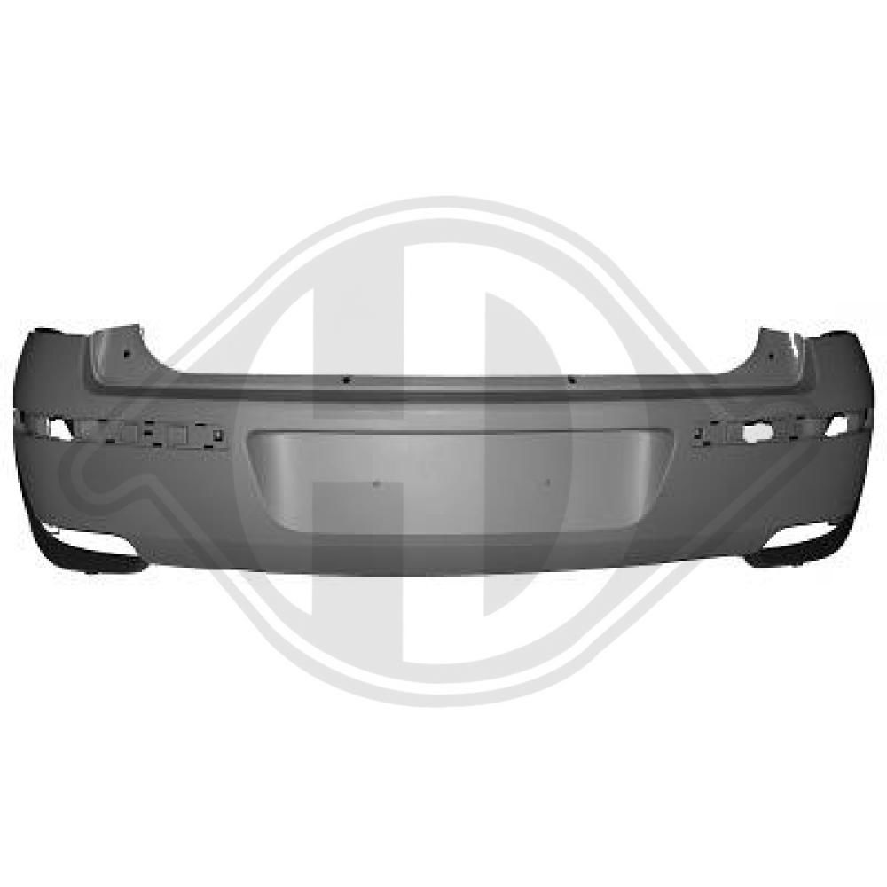 Stoßfänger hinten Diederichs 1813255