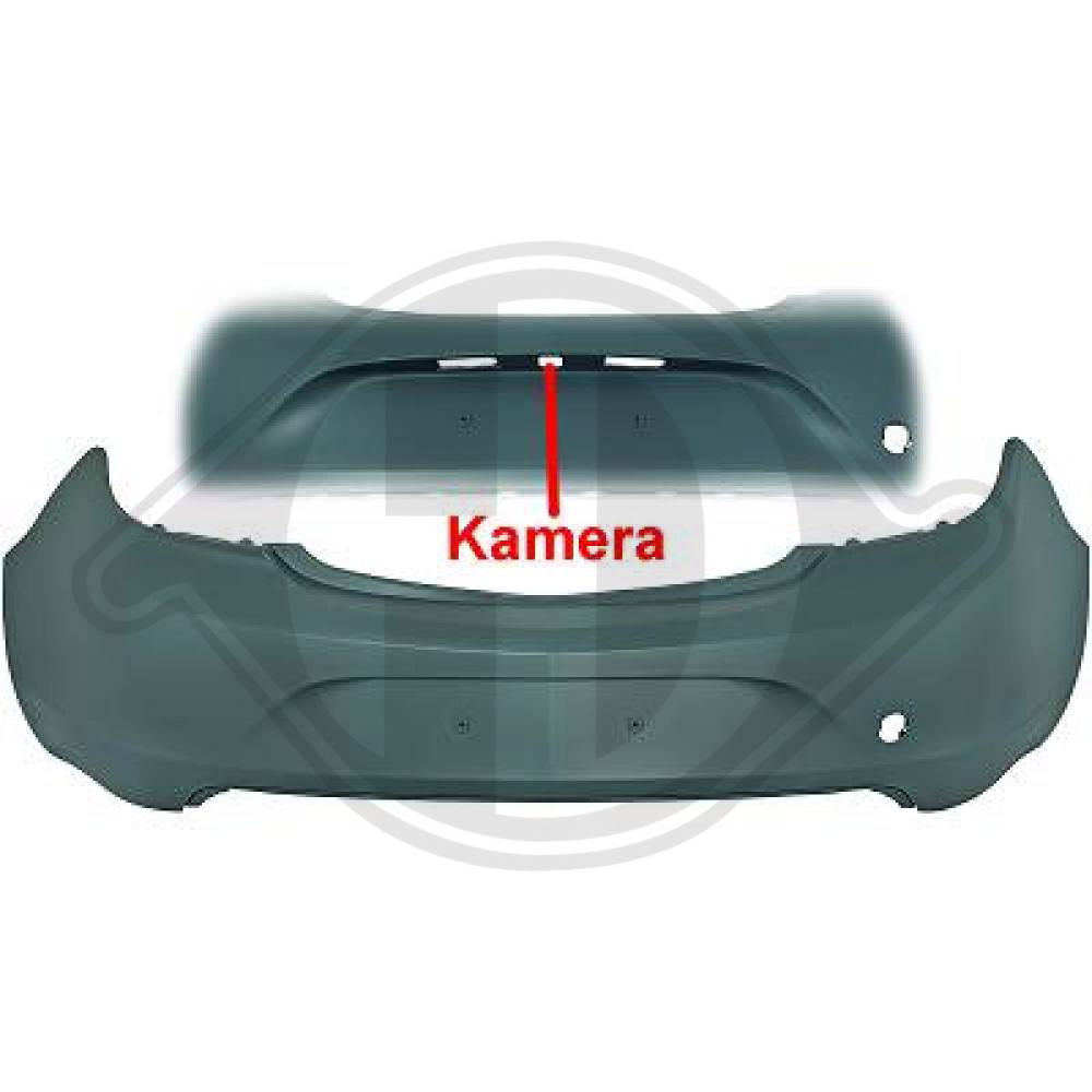 Diederichs Stoßfänger hinten  1827057