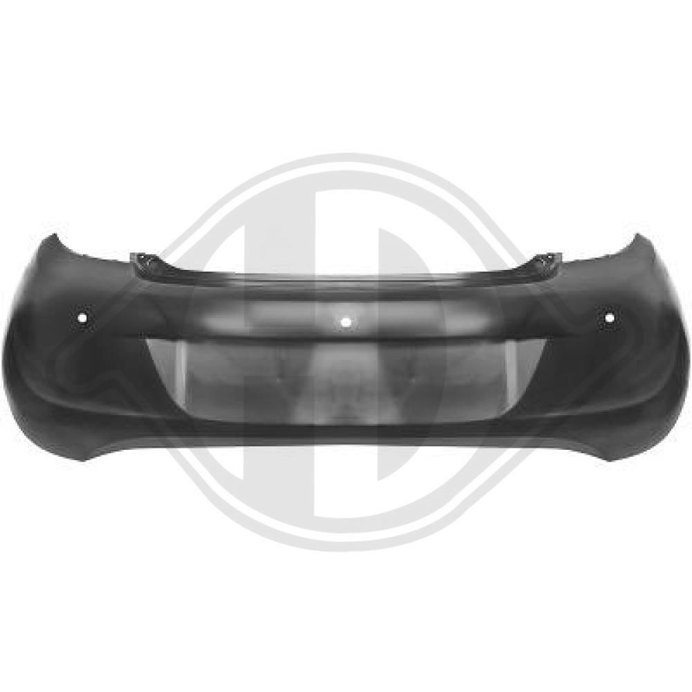 Stoßfänger hinten Diederichs 1867055