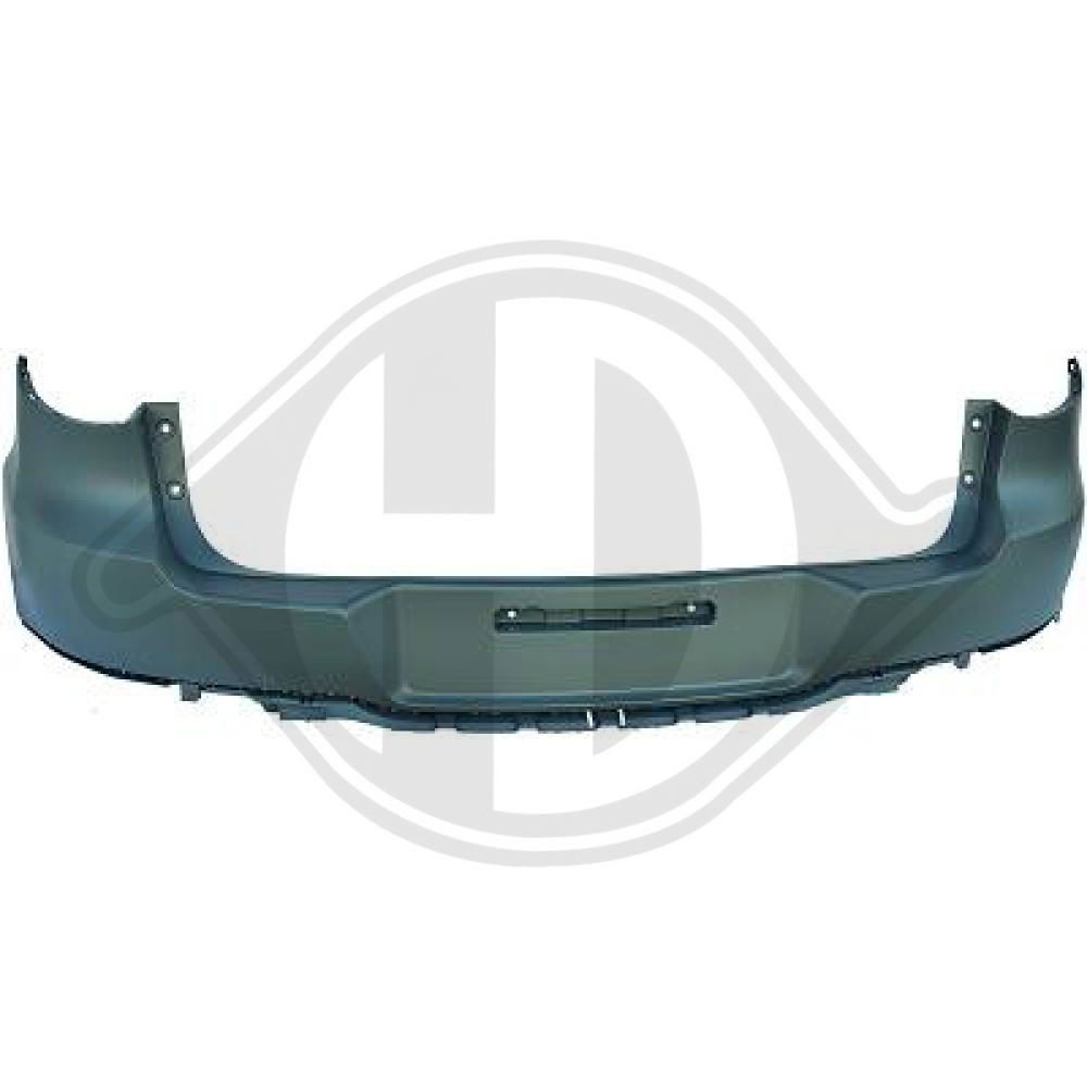 Stoßfänger hinten Diederichs 2255055