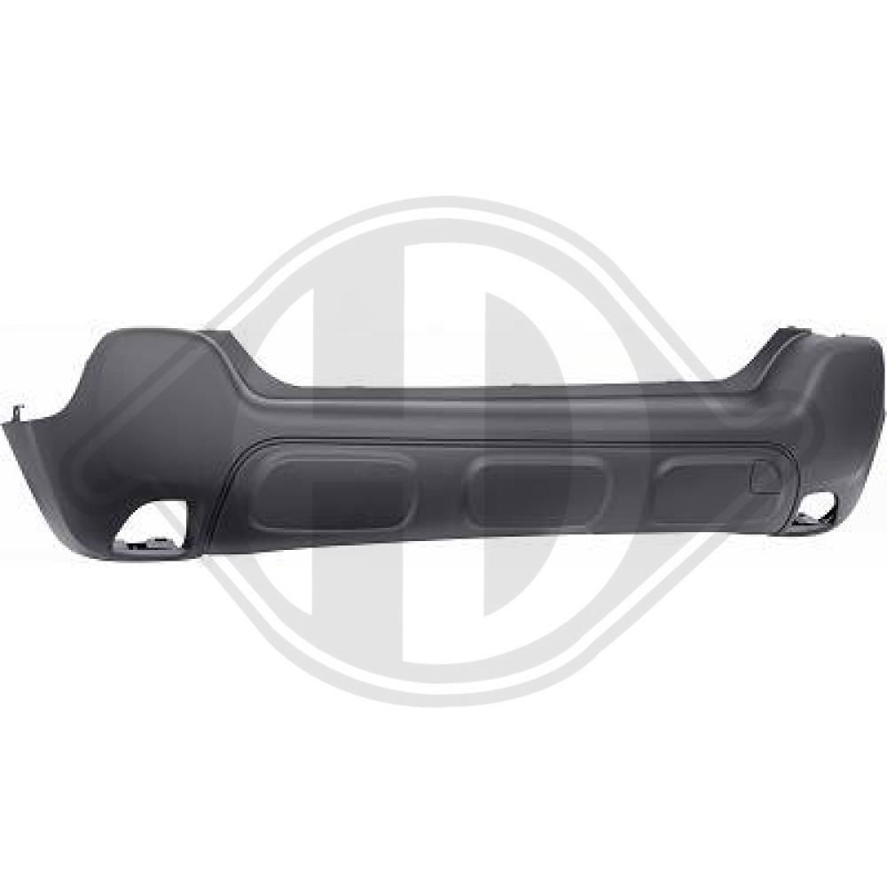 Diederichs Stoßfänger hinten  4007655