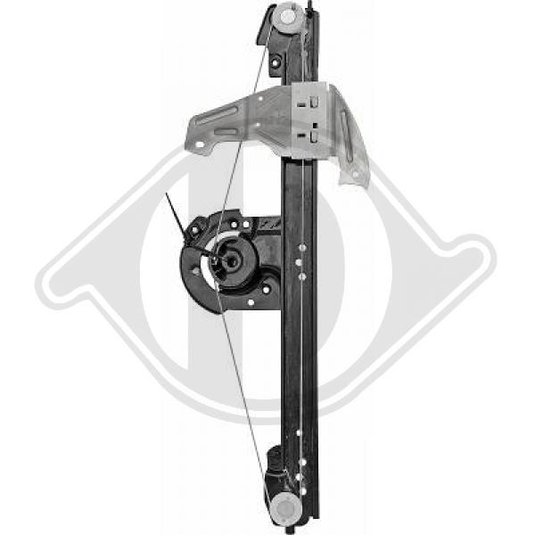 Fensterheber vorne rechts Diederichs 4080120