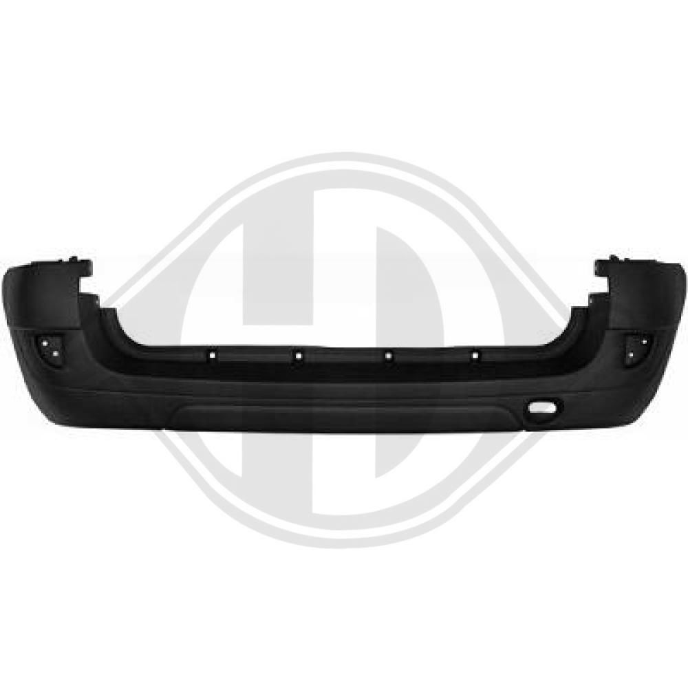 Stoßfänger hinten Diederichs 4420655