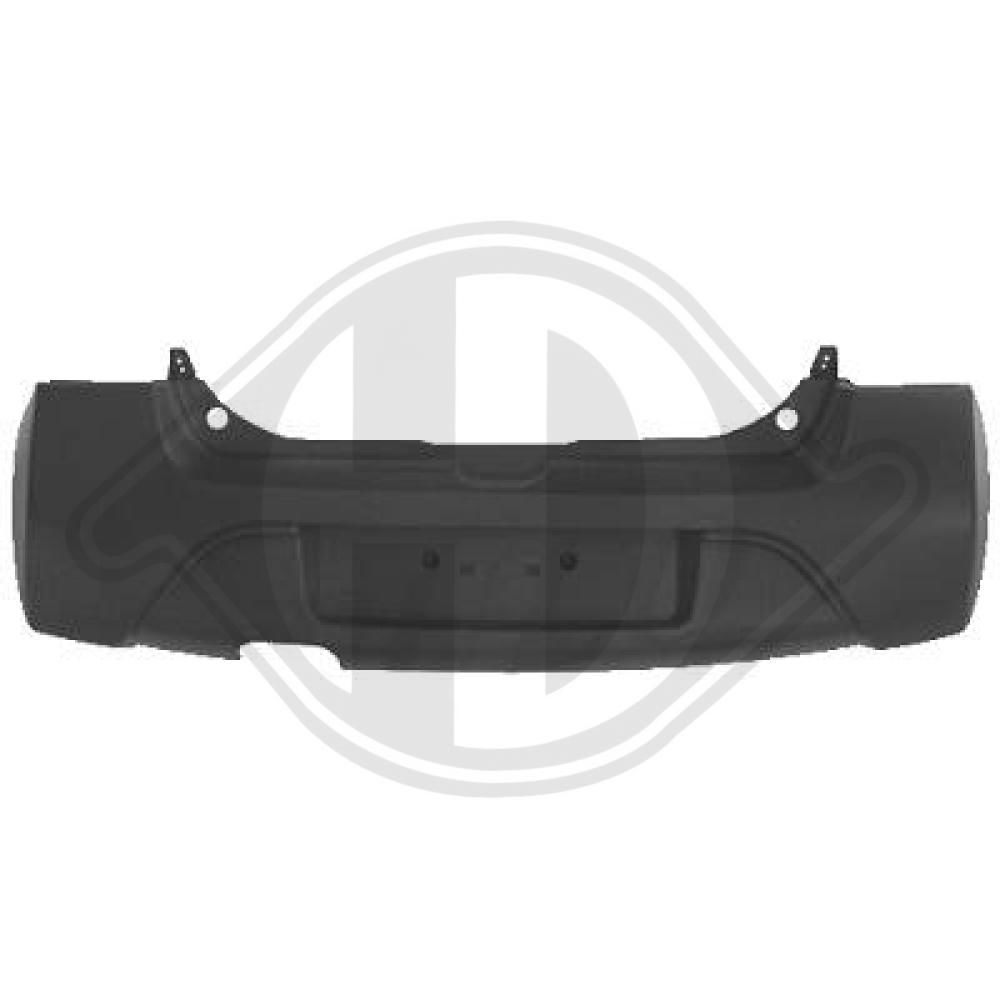 Stoßfänger hinten Diederichs 4481056