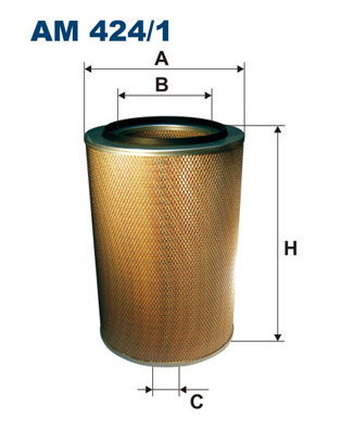 Filtron Luftfilter  AM 424/1