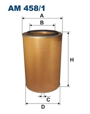Filtron Luftfilter  AM 458/1