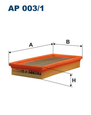 Filtron Luftfilter  AP 003/1