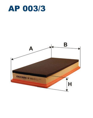 Filtron Luftfilter  AP 003/3