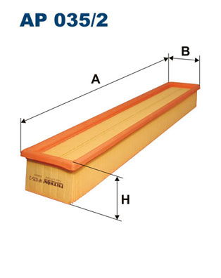 Filtron Luftfilter  AP 035/2