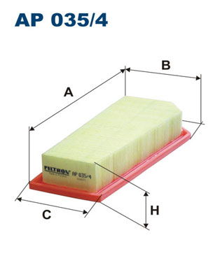 Filtron Luftfilter  AP 035/4