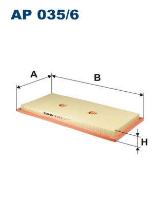 Filtron Luftfilter  AP 035/6