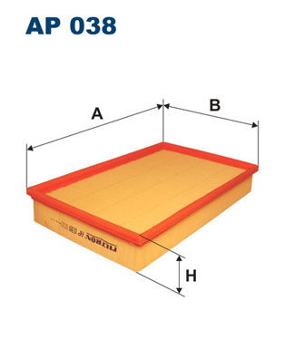 Filtron Luftfilter  AP 038
