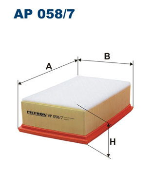 Filtron Luftfilter  AP 058/7