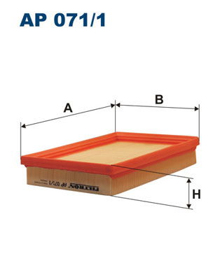 Filtron Luftfilter  AP 071/1