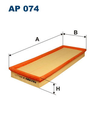 Filtron Luftfilter  AP 074