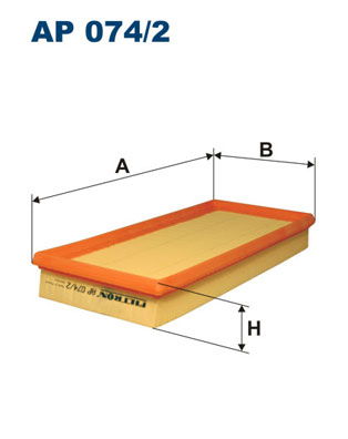 Filtron Luftfilter  AP 074/2