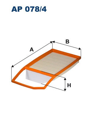 Filtron Luftfilter  AP 078/4