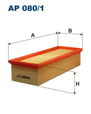 Filtron Luftfilter  AP 080/1
