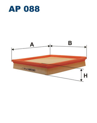 Filtron Luftfilter  AP 088