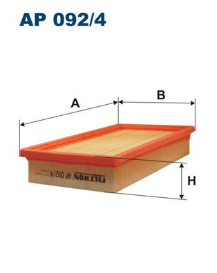 Filtron Luftfilter  AP 092/4