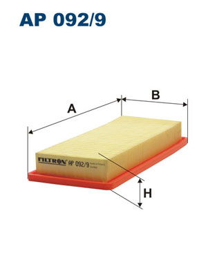 Filtron Luftfilter  AP 092/9