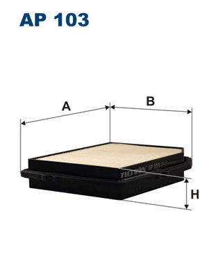 Filtron Luftfilter  AP 103