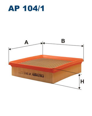 Filtron Luftfilter  AP 104/1