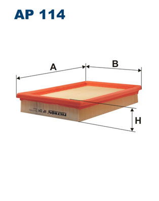 Filtron Luftfilter  AP 114