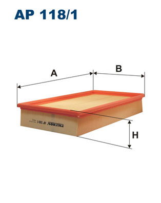 Filtron Luftfilter  AP 118/1