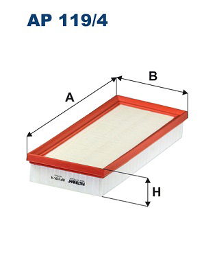 Filtron Luftfilter  AP 119/4