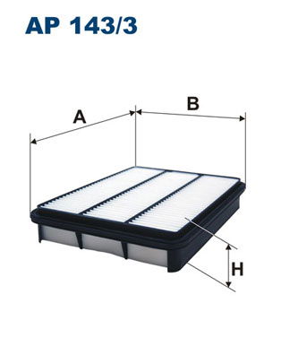 Filtron Luftfilter  AP 143/3