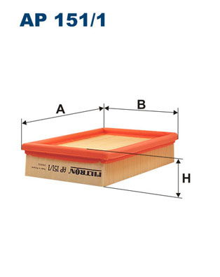 Filtron Luftfilter  AP 151/1