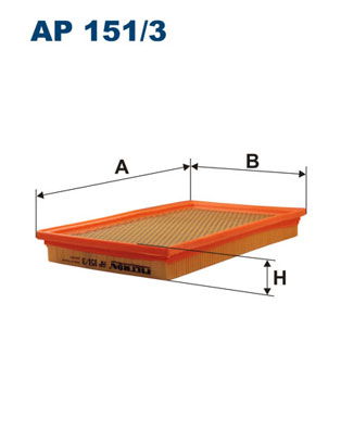 Filtron Luftfilter  AP 151/3
