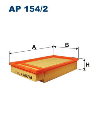 Filtron Luftfilter  AP 154/2