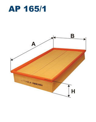 Filtron Luftfilter  AP 165/1