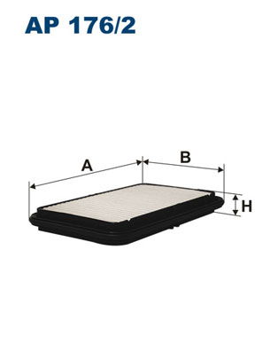 Filtron Luftfilter  AP 176/2