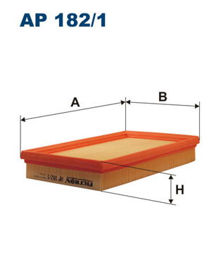 Filtron Luftfilter  AP 182/1
