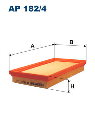 Filtron Luftfilter  AP 182/4