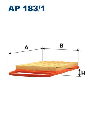 Filtron Luftfilter  AP 183/1