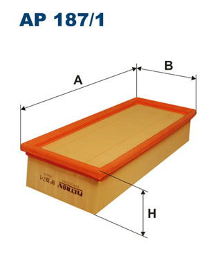 Filtron Luftfilter  AP 187/1