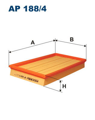 Filtron Luftfilter  AP 188/4