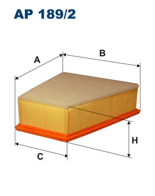 Filtron Luftfilter  AP 189/2