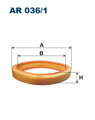 Filtron Luftfilter  AR 036/1