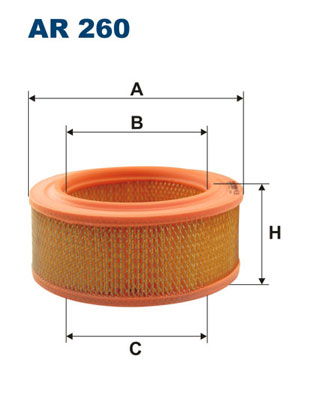 Filtron Luftfilter  AR 260
