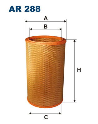 Filtron Luftfilter  AR 288